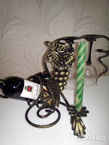 Подставка для бутылки, подсвечник
