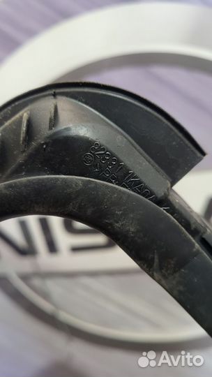 Уплотнитель зад проема стекла двери Nissan juke F1