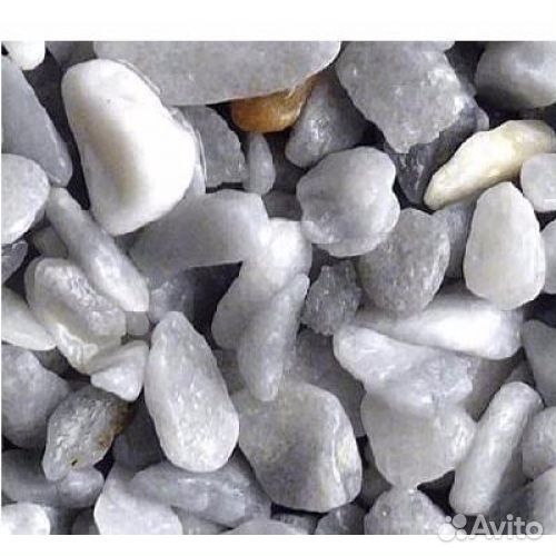 Аквагрунт 5087 Грунт натуральный окатаный голубой