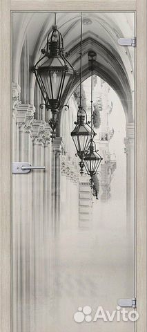 Межкомнатная дверь Bravo 012-0220 Аркада Люкс Бело