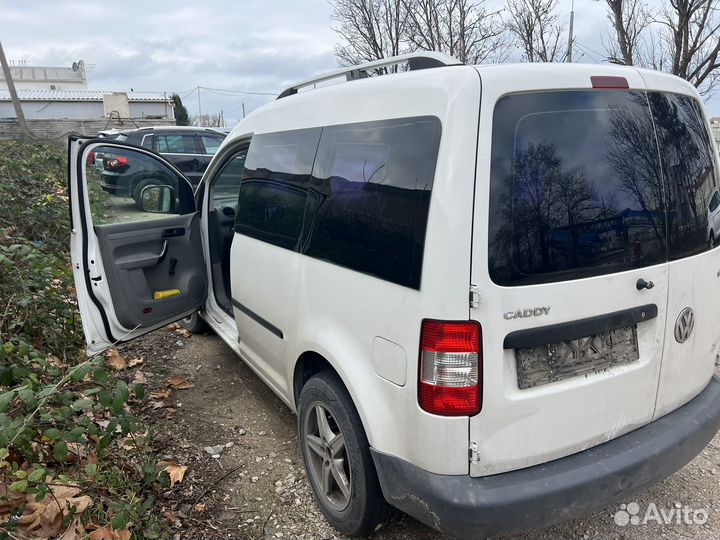 Volkswagen Caddy 2.0 МТ, 2004, битый, 410 000 км