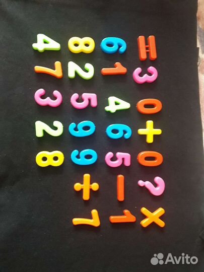 Цыфры на магните