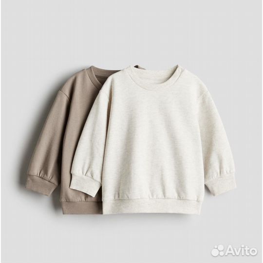 Комплект худи H&M с длинными рукавами, 2 штуки