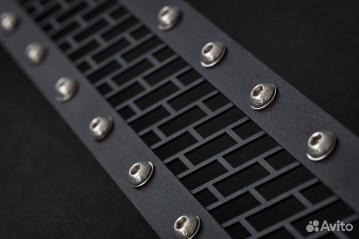 Решетка BMS серия RS (под доп. свет) в штатный бам