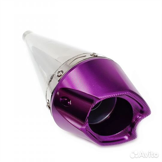 Универсальный прямоточный глушитель 365*110mm