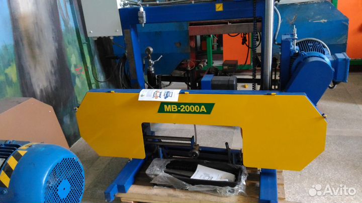 Ленточная пилорама мв-2000 (мв-2000А)
