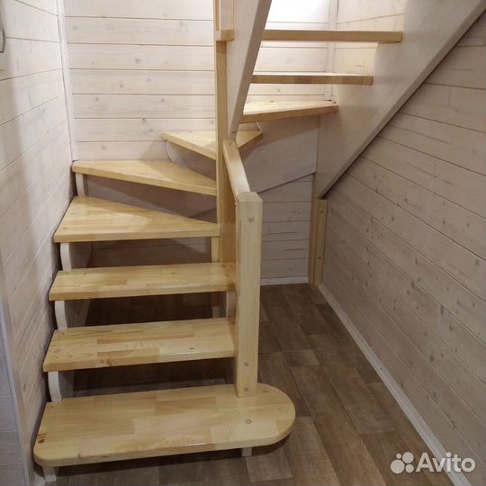 Деревянные лестницы в частный дом
