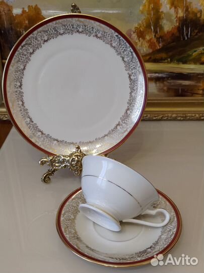 Чайное трио фарфор Seltmann, Германия