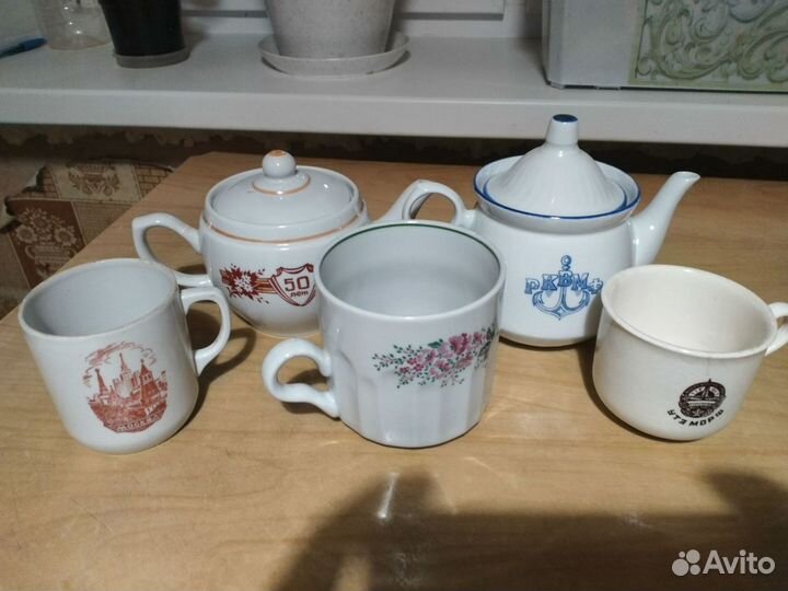 Фарфор посуда СССР дулево зик кузнецов