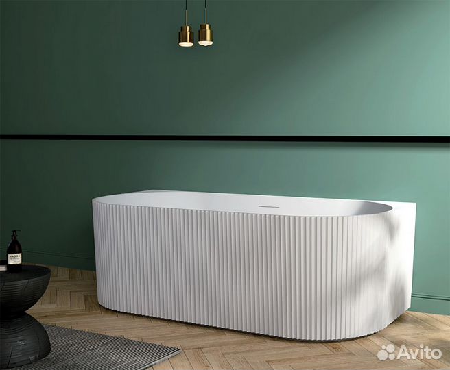 Акриловая ванна белая