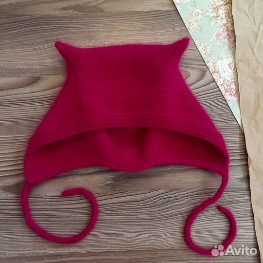 Шапка с ушками