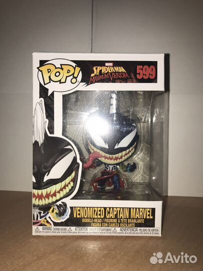 Фигурка Funko pop (Venomized Captain Marvel)