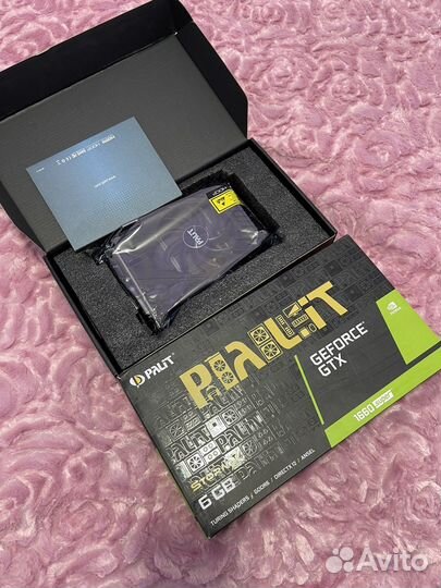 Видеокарта Palit GeForce GTX 1660 super StormX
