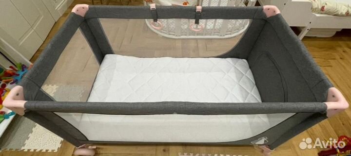 Детская кровать манеж kinderkraft