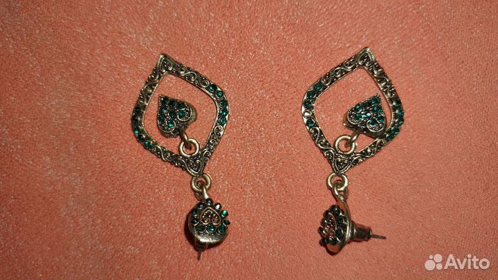 Бижутерия серьги бусы подвес браслет