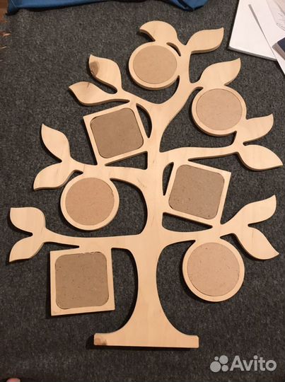 Фоторамка дерево