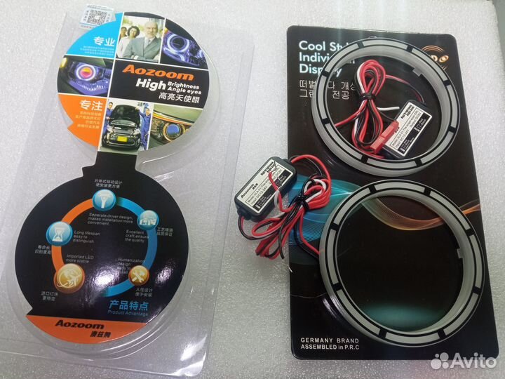 Ангельские глазки LED Azoom 100мм