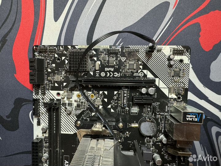 Сбор материнская плата,процессор,кулер