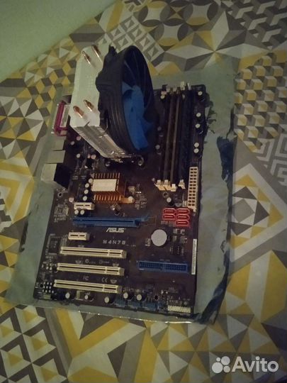 Материнская плата+процессор+память