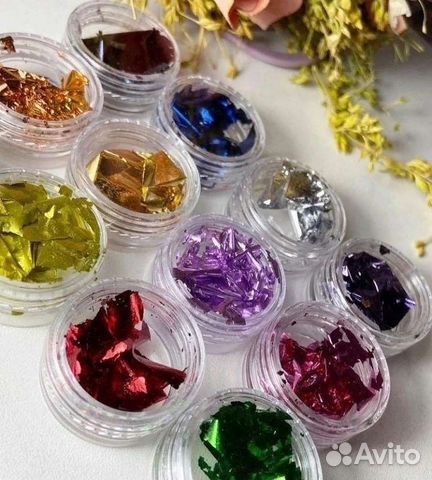 Поталь для дизайна ногтей