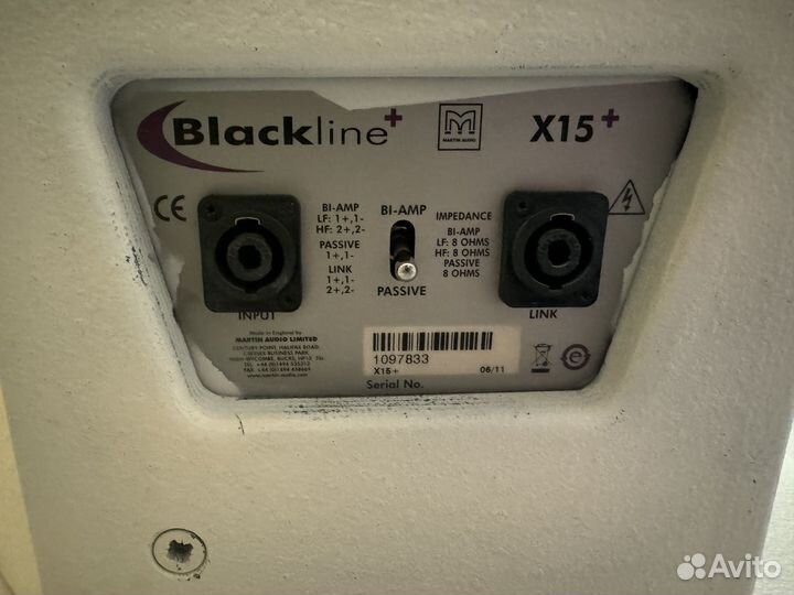 Martin audio blackline x15+