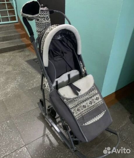 Коляска санки
