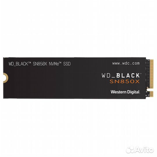 SSD WD Black SN850X 2Tb (BOX) dram, новый
