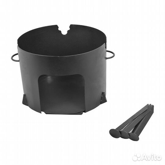 Печь разборная под Узбекский чугунный казан 8л/12л