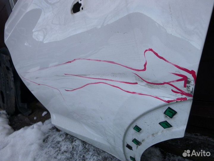 Дверь задняя левая hyundai tucson tucson 2015