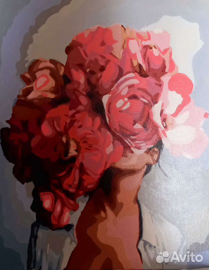 Картина готовая,ручная работа