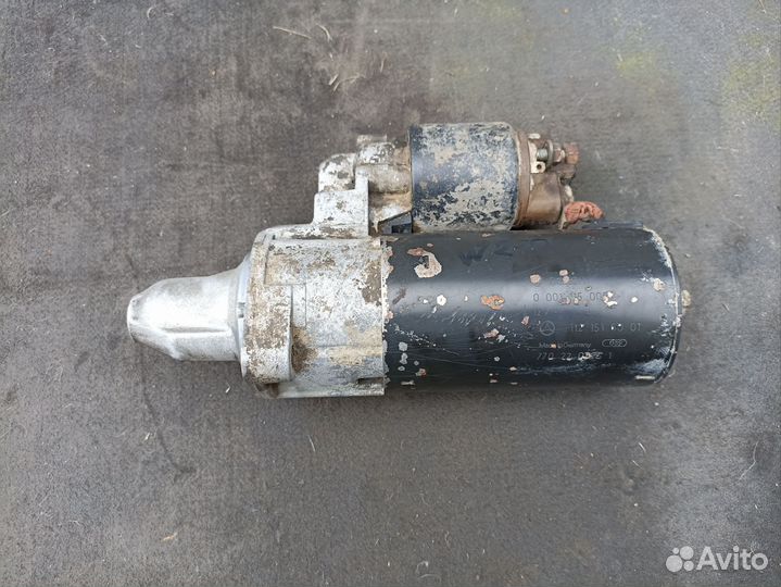 Стартер Mercedes w210 2.8 m112