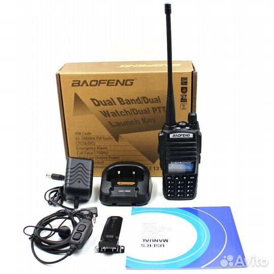 Рация Baofeng UV-82 8W с разъемом зарядки Type-C