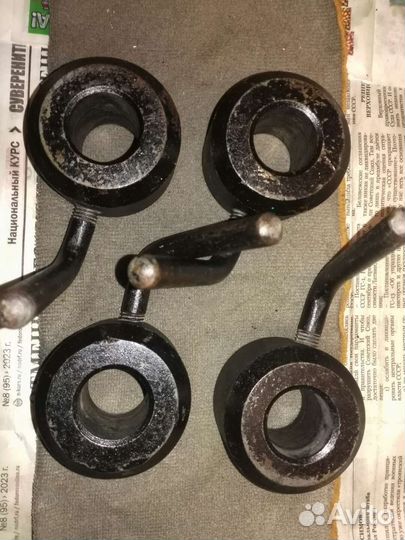 Замки на гантели, штангу