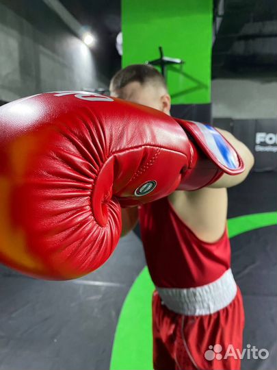 Боксерские перчатки Clinch Olimp Red