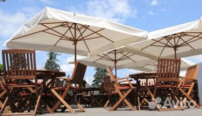 Профессиональные уличные зонты для кафе и сада