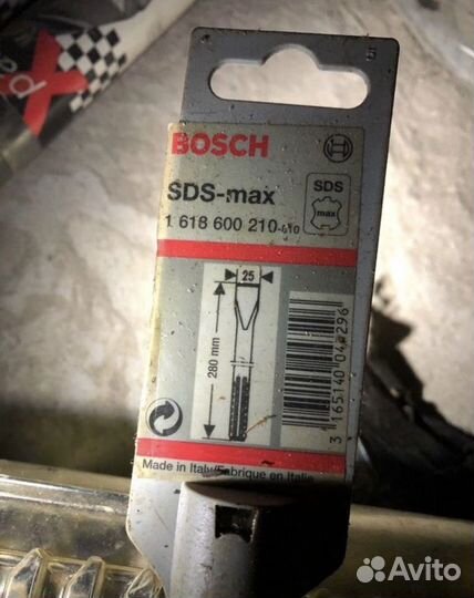 Зубило Bosch SDS-max (25х400мм)