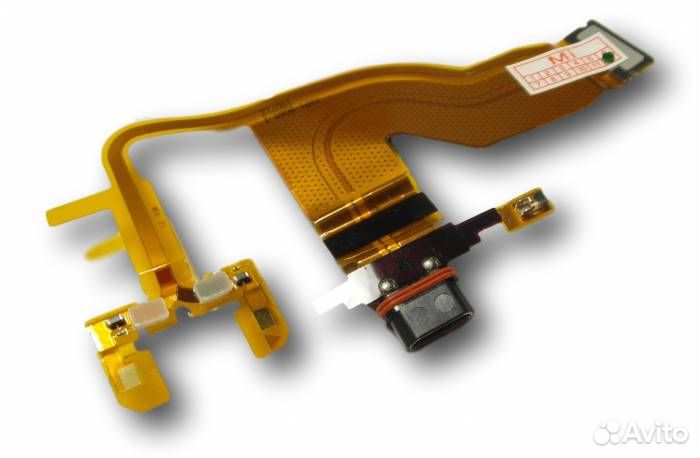 Шлейф для Sony Xperia Tablet Z4 (плата) + разъем з
