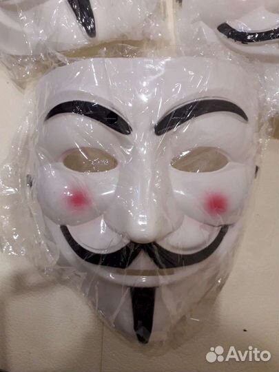 Маска Гай Фокс Анонимус