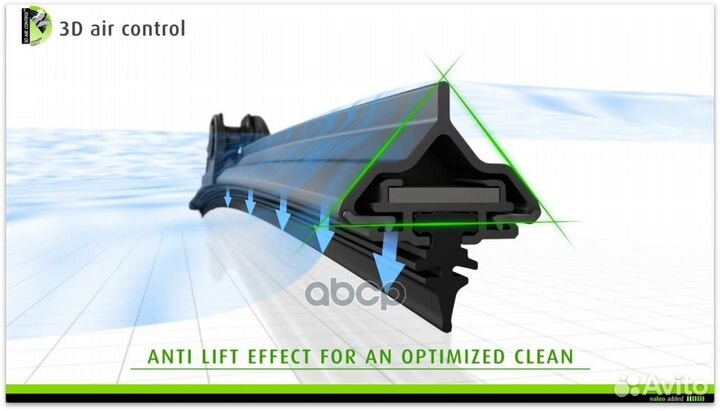 Щетка стеклоочистителя 400 (бескаркасная) Multi