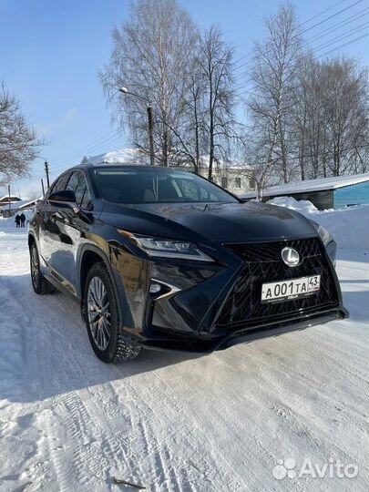 Lexus RX 2015+ Решетка Радиатора и губа TRD C1FW4