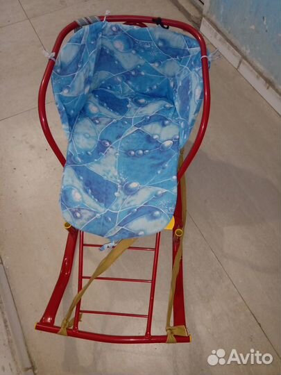 Детские санки с колесами