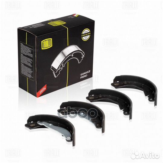 Колодки барабанные trialli GF 0540 daewoo Lanos