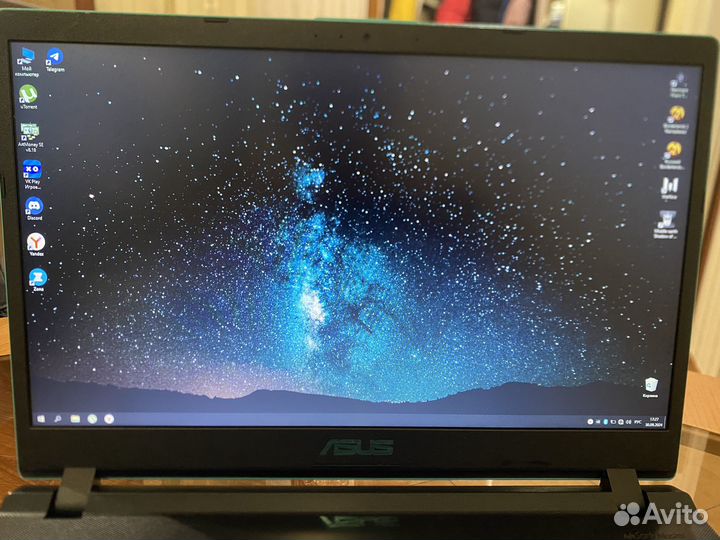 Игровой ноутбук asus