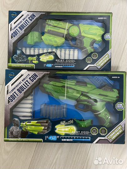 Nerf Бластер новый