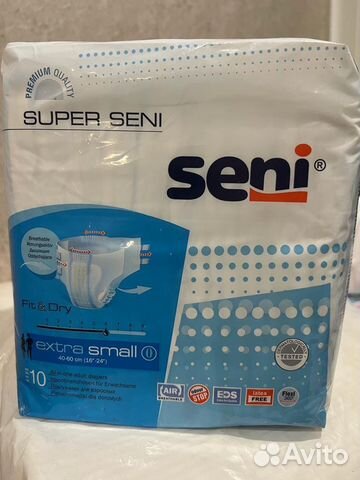 Памперсы seni