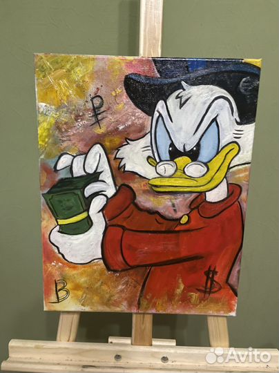 Картина маслом «Деньги» 40/50