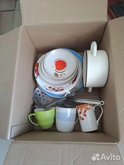 Посуда на дачу или в сьемную квартиру СССР лотом