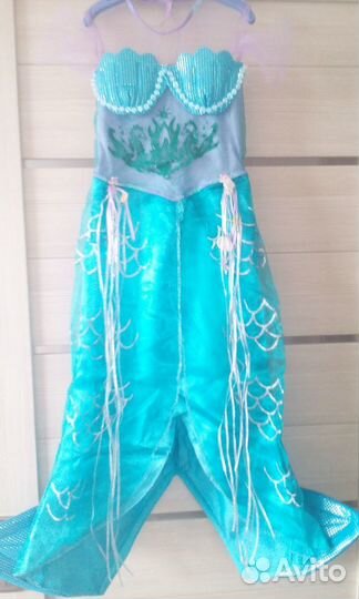 Новогодний детский костюм русалочки