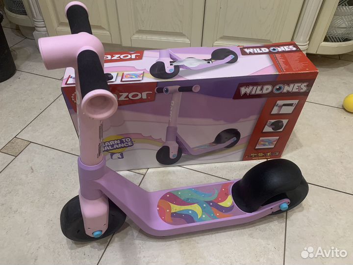 Самокат детский двухколесный новый