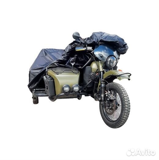 Чехол (тент) на мотоцикл Урал, Днепр с коляской